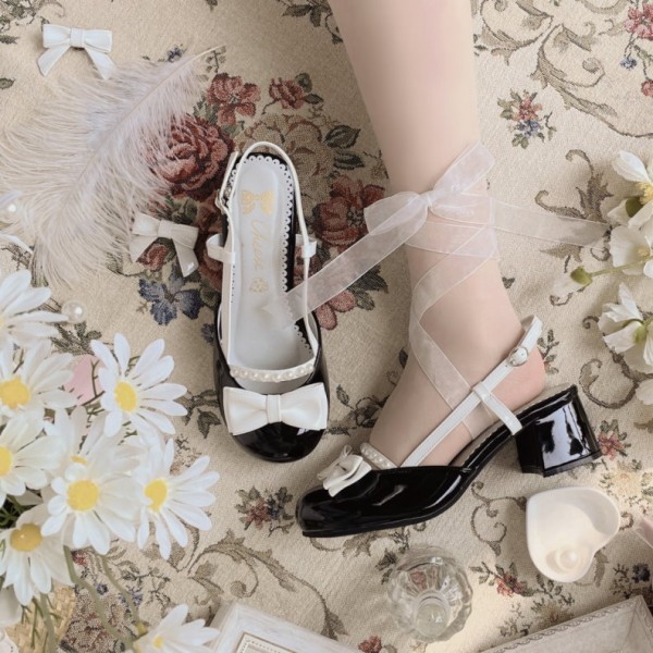 Miss Pell Lolita High Heels Shoes By Cheese Mango CMM01